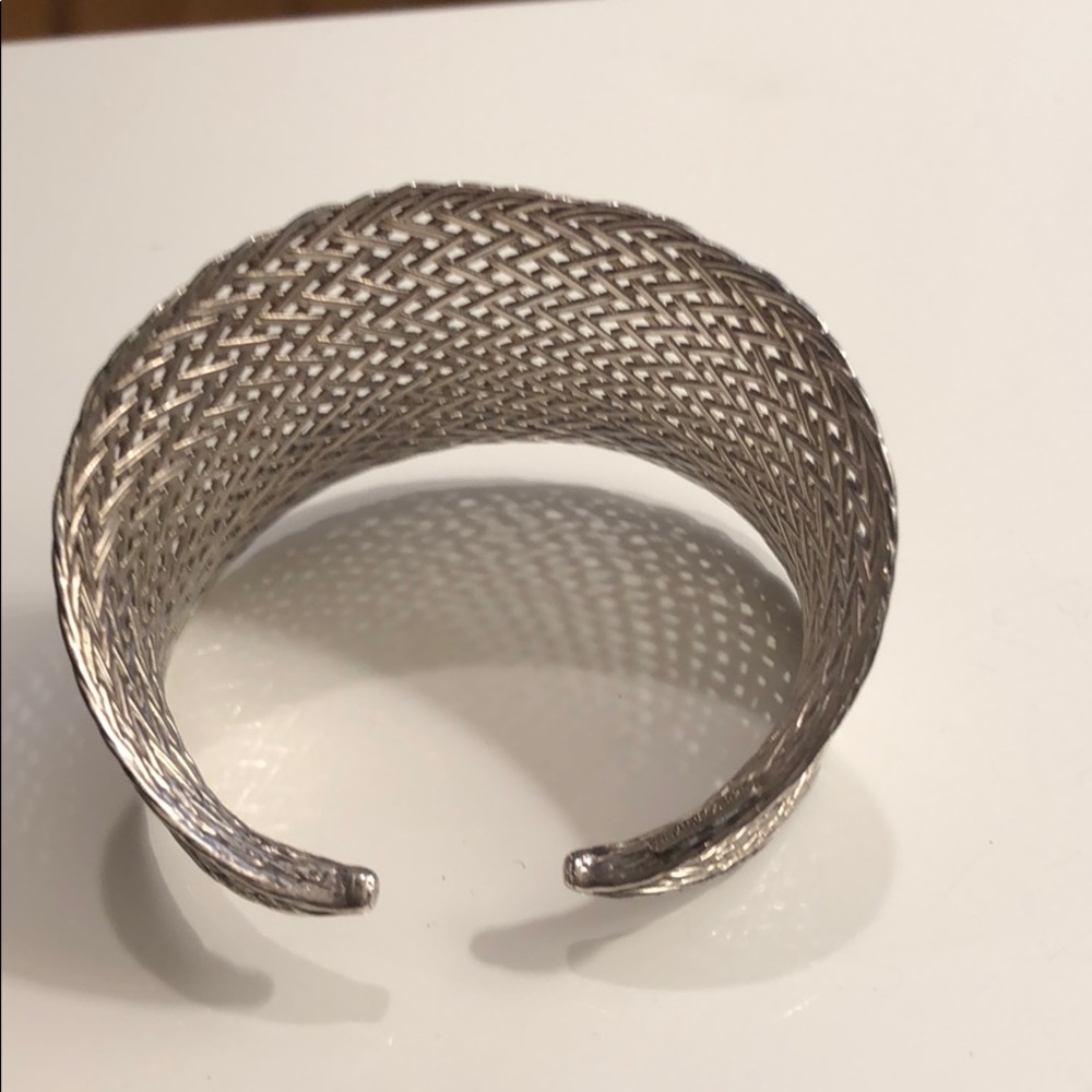 Tiffany & Co Sterling Silver Woven Cuff